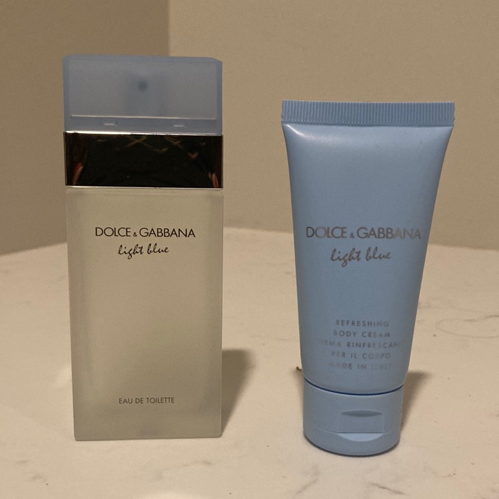 Dolce & Gabbana Light Blue Perfume & Body Cream Set